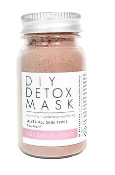 DIY detox mask Coconut Rose