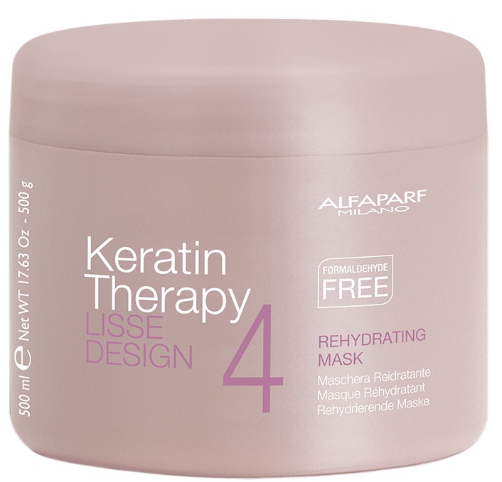 Alfaparf Milano Keratin Therapy Lisse Design 4 Rehydrating Mask ingredients  (Explained)