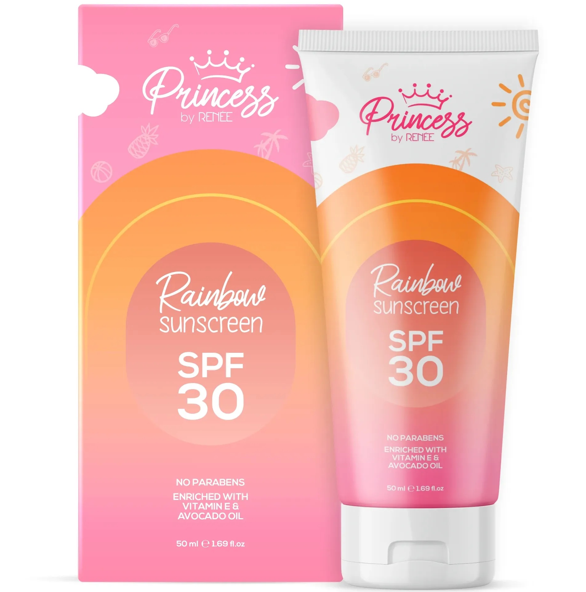 Princess By RENEE Rainbow Sunscreen With SPF 30