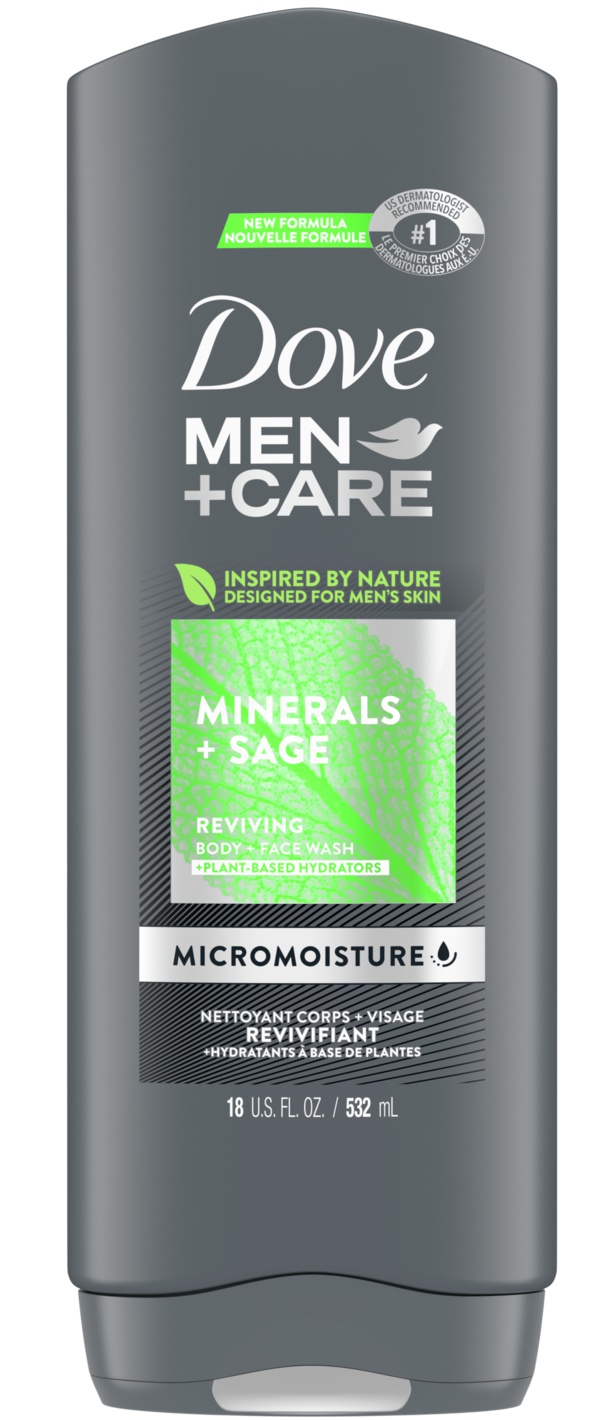 Dove Men+Care Minerals + Sage Body Wash