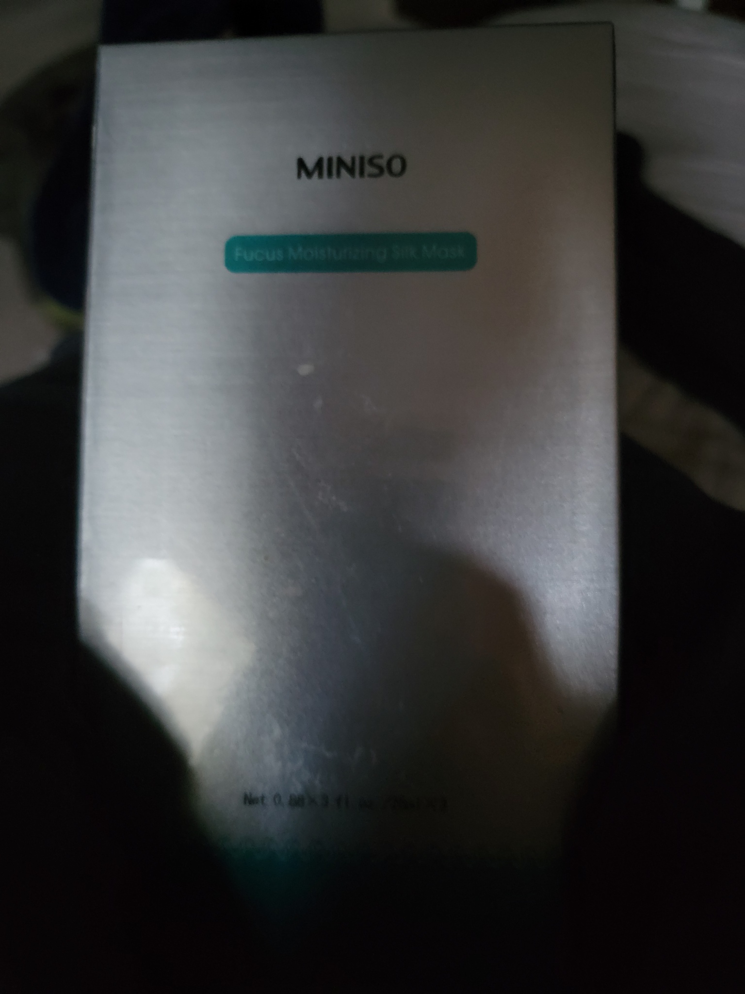 MINISO Focus Moisturizing Silk Mask