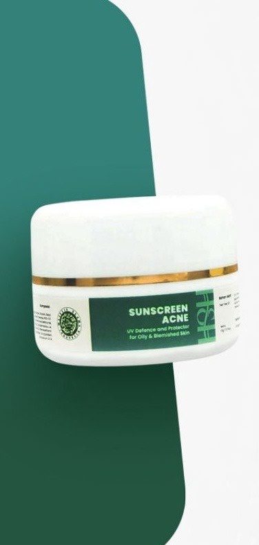 H&H Tea Tree Oil Sunscreen Acne SPF 30 Pa++++ / Sunscreen Untuk Kulit Berjerawat