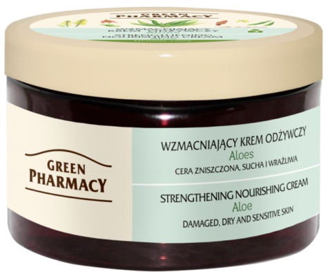 Green Pharmacy Strengthening Nourishing Cream Aloe