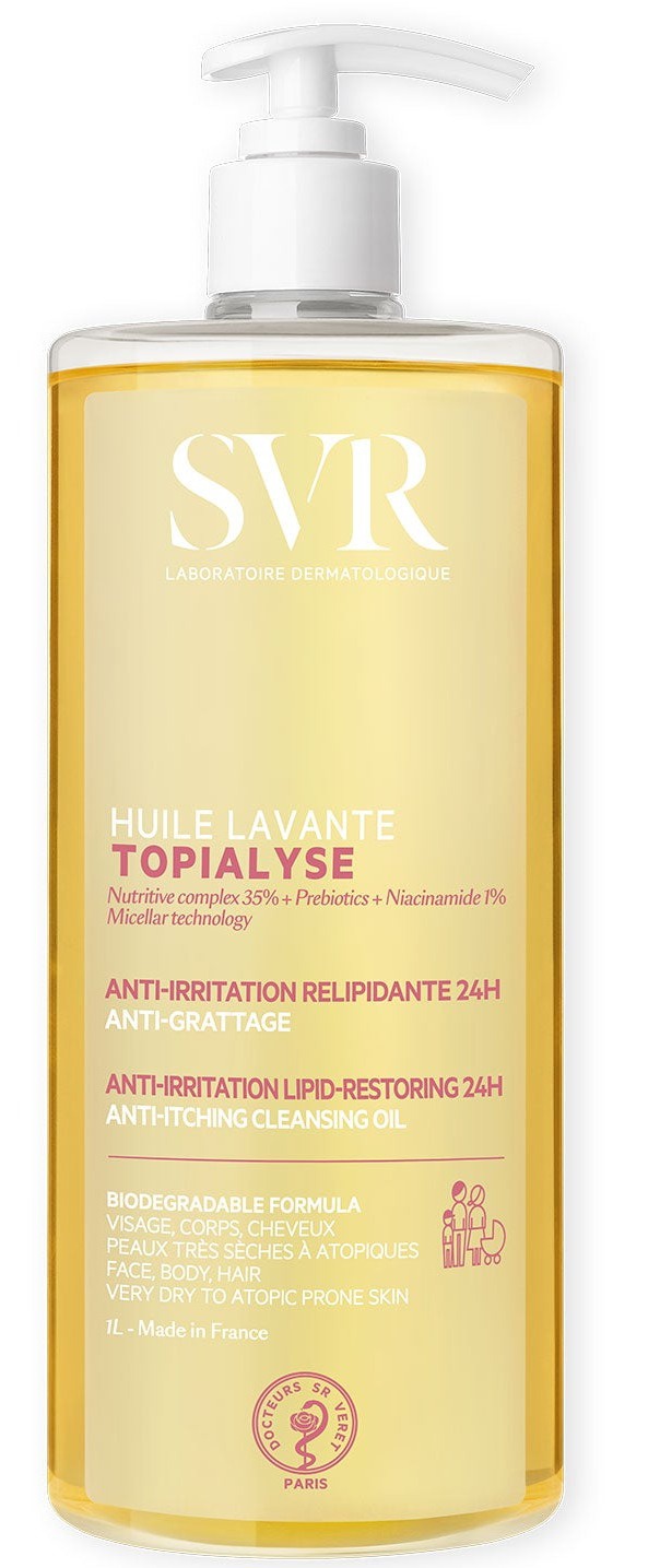 SVR laboratoire dermatologique Topialyse Cleansing Oil (Huile Lavante)