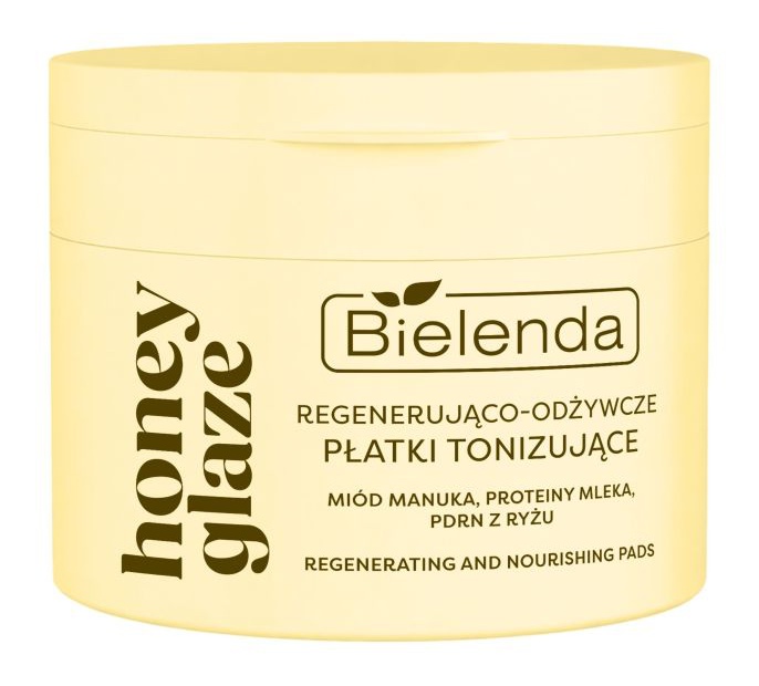 Bielenda Honey Glaze Regenerating And Nourishing Pads