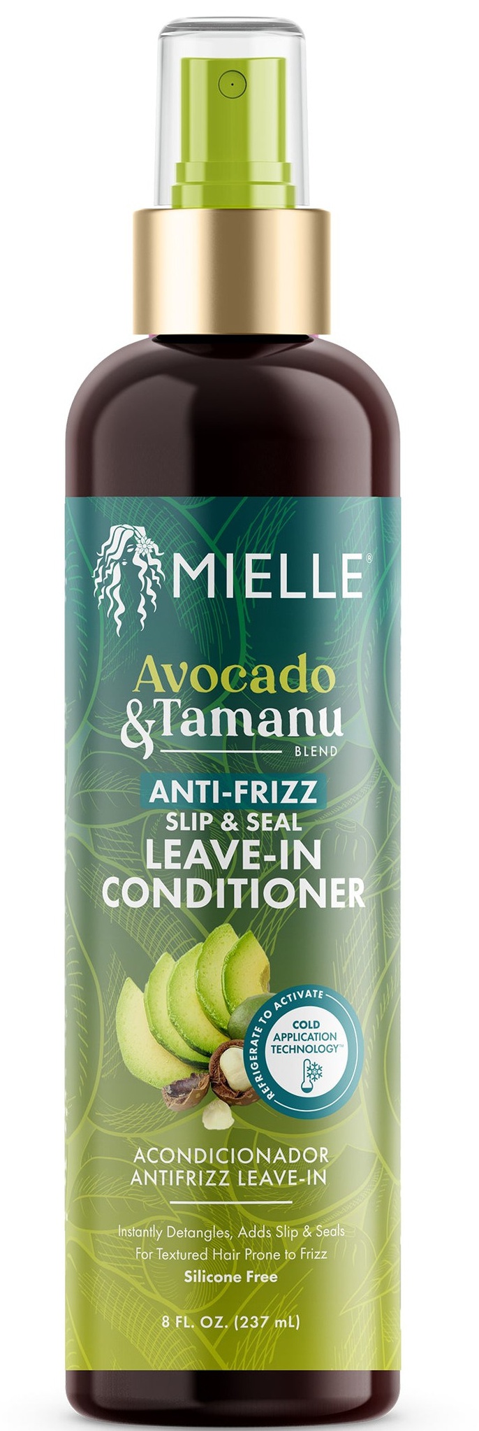 Mielle Avocado & Tamanu Anti-frizz Slip & Seal Leave-in Conditioner