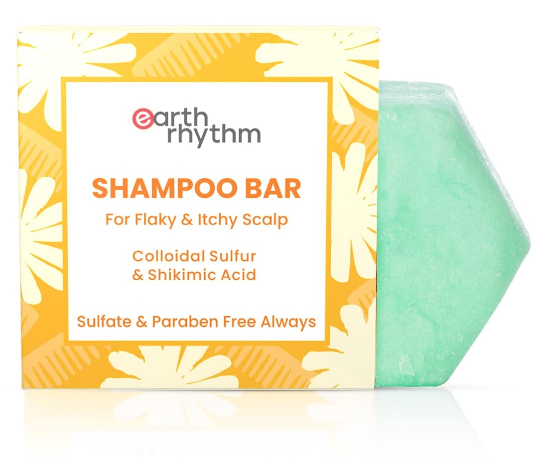 Earth Rythm Shampoo Bar For Flaky & Itchy Scalp