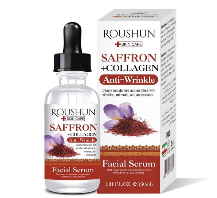 Roushun Saffron+Collagen Facial Serum