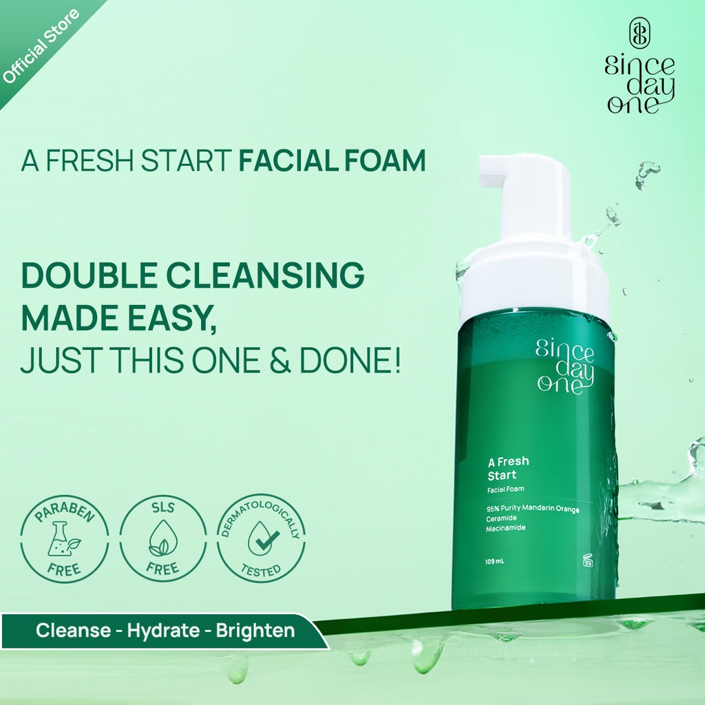 Since Day One A Fresh Start Facial Foam