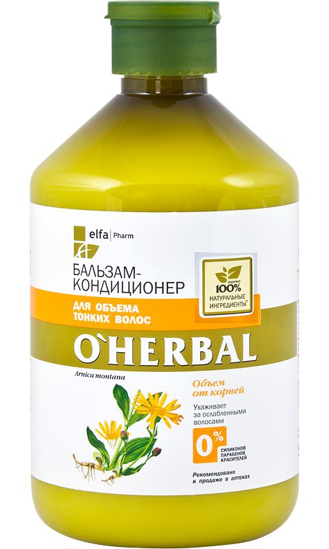 O'herbal Oherbal Conditioner Increasing Volume For Fine Hair