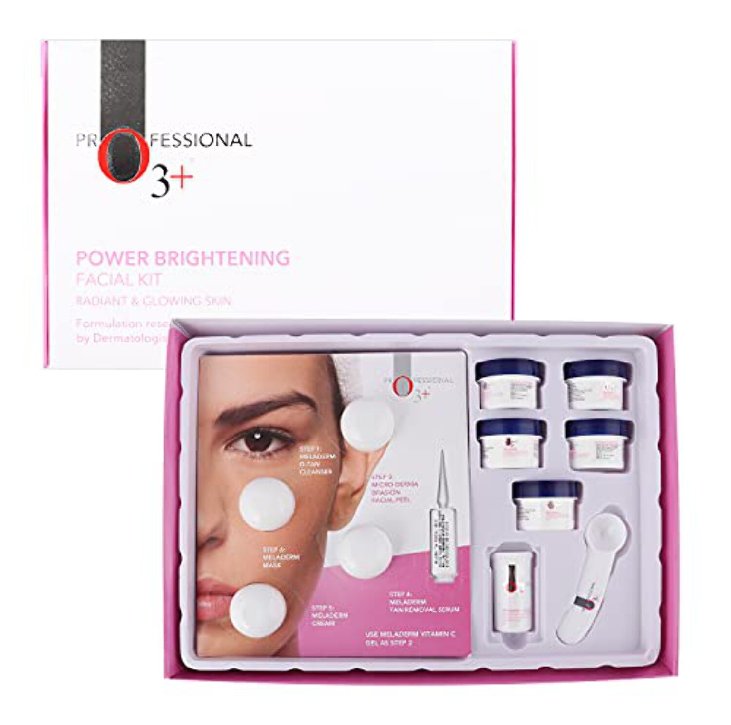 o3+ Power Brightening Facial Kit