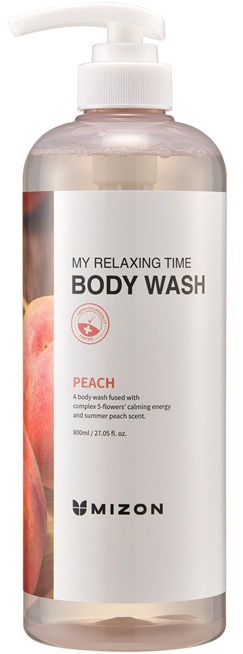 Mizon My Relaxing Time Body Wash Peach