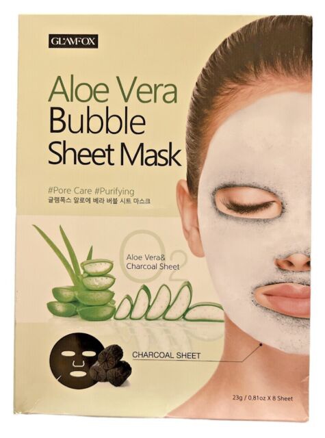 glamfox Aloe Vera Bubble Sheet Mask