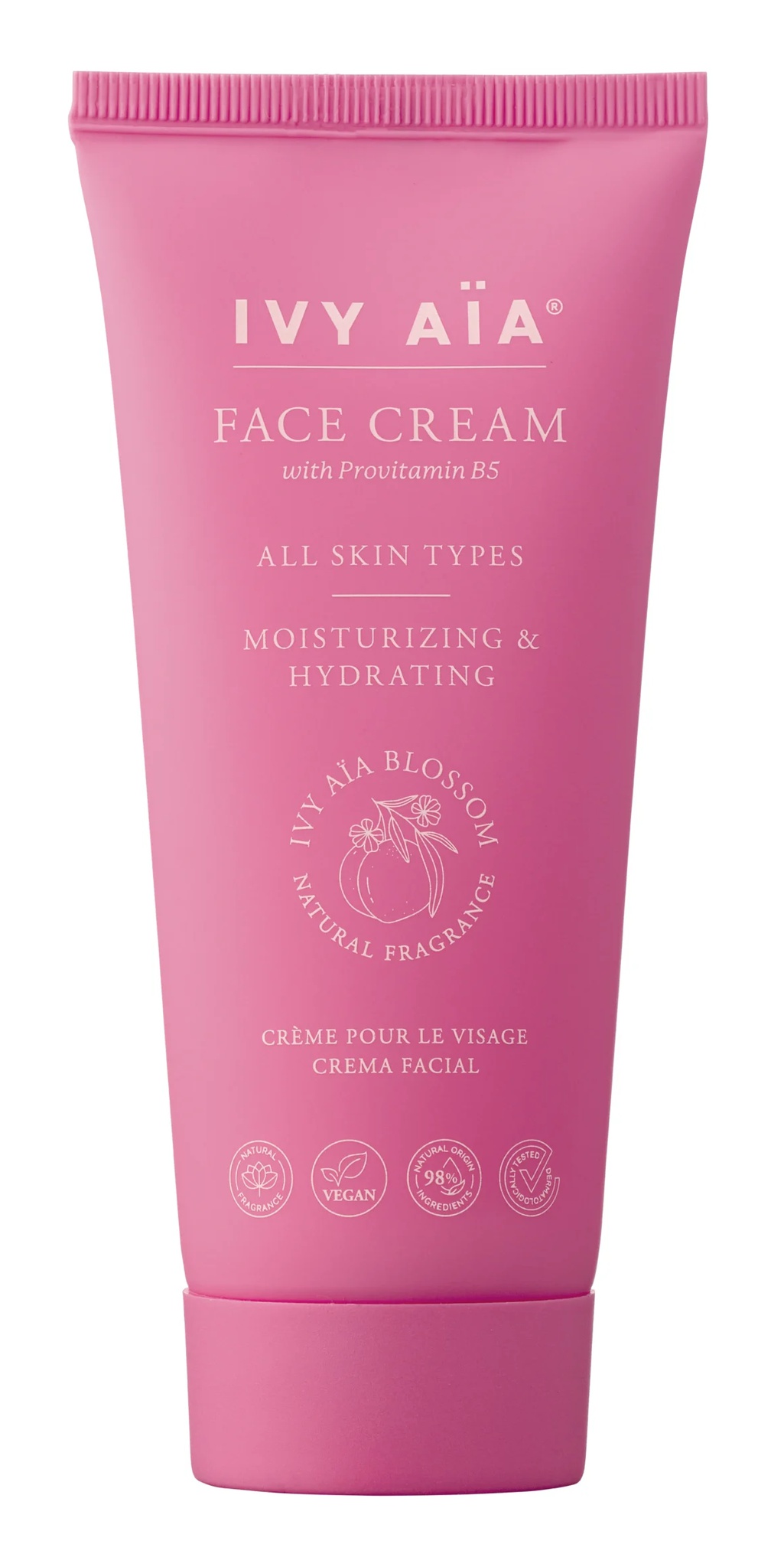 Ivy Aïa Face Cream With Provitamin B5 Natural Fragrance