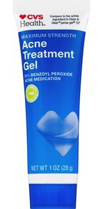 CVS Health Maximum Strength Acne Treatment Gel (10% Benzoyl Peroxide Acne Medication)