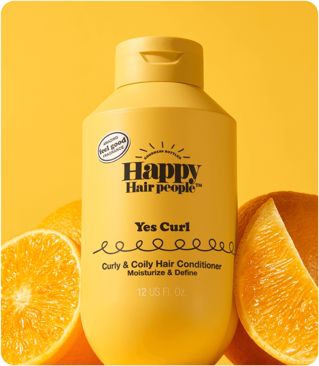 Happy Hair People Yes Curl Curly & Coily Hair Conditioner (moisturize & Define)