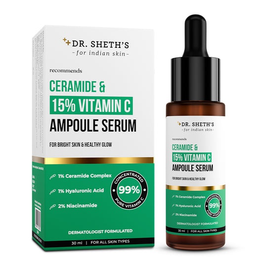 Dr. Sheth's Ceramide & 15% Vitamin C Ampoule Serum -