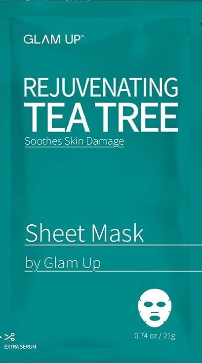 GLAM UP Rejuvenating Tea Tree Sheet Mask