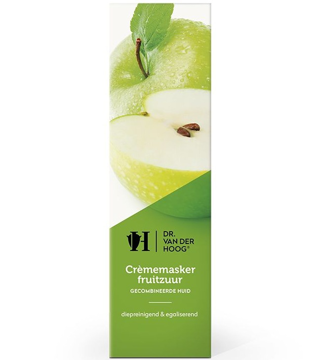 Dr. van der Hoog Crèmemasker Fruitzuur