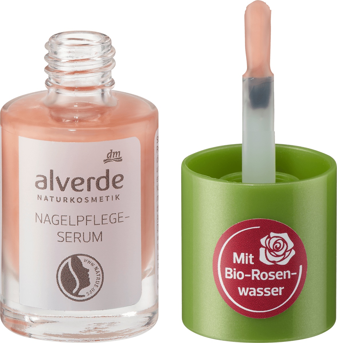 alverde Nagelpflegeserum Mit Bio-Rosenwasser