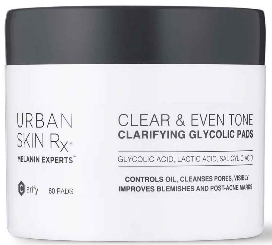 Urban Skin Rx Clear & Even Tone Clarifying Glycolic Pads (2021)