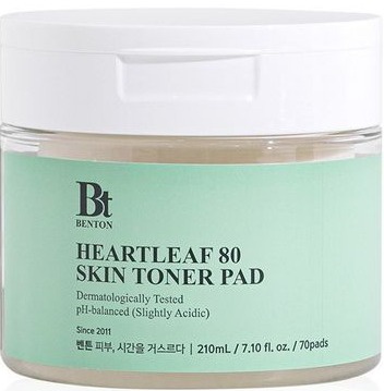 Benton Heartleaf 80 Skin Toner Pad