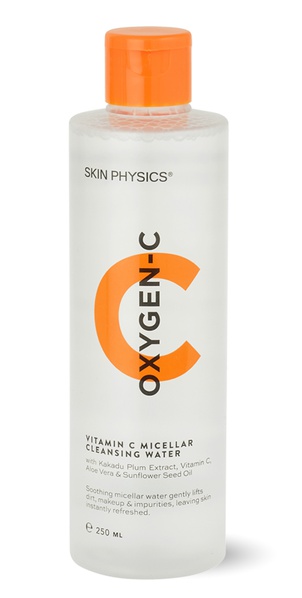 Skin Physics Oxygen-C Vitamin C Micellar Cleansing Water