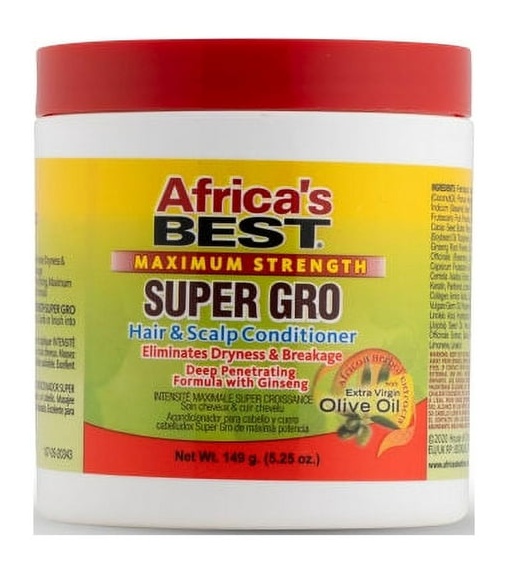 Africa’s Best Maximum Strength Super Gro Hair & Scalp Conditioner