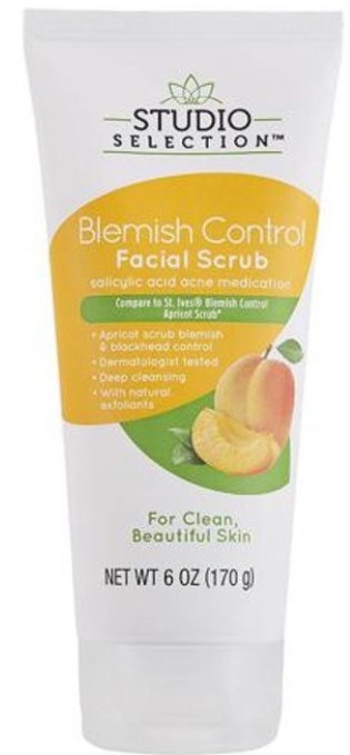 Studio Selection Medicated Apricot Scrub