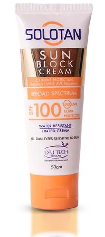 Deutech Skincare Solotan Sunblock Cream (updated formula)