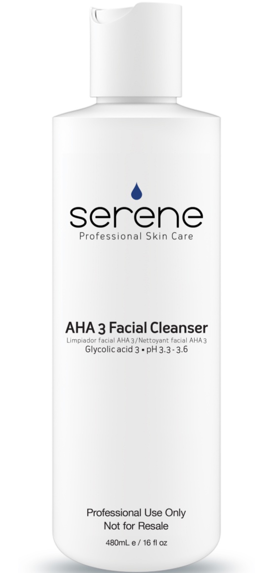 Serene Professional Skincare AHA 3 Facial Cleanser