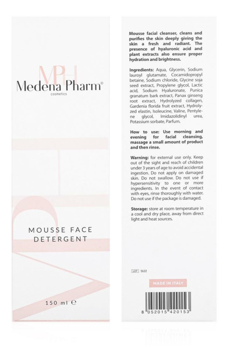 Medena pharm Mousse Face Detergent
