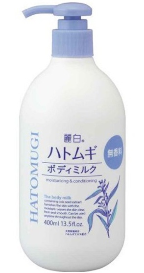 Kumano Cosme Reihaku Hatomugi Moisturizing & Conditioning The Body Milk