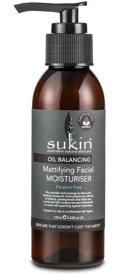 Sukin Oil Balancing Mattifying Facial Moisturiser