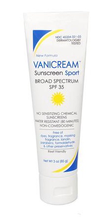 Vanicream Sunscreen Sport Broad Spectrum SPF 35 (2021 Reformulation)