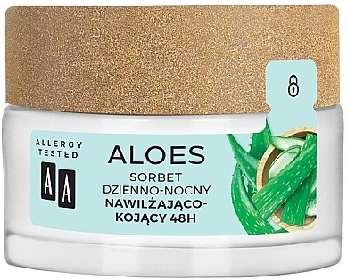 AA Aloes 48h Moisturising And Soothing  Day And Night Sorbet