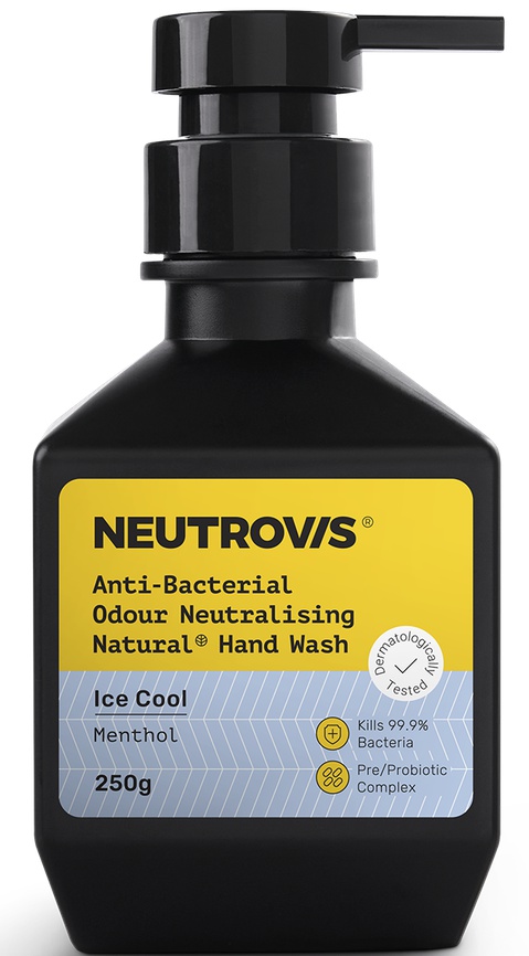 Neutrovis Anti-bacterial Odour Neutralising Natural Hand Wash – Ice Cool