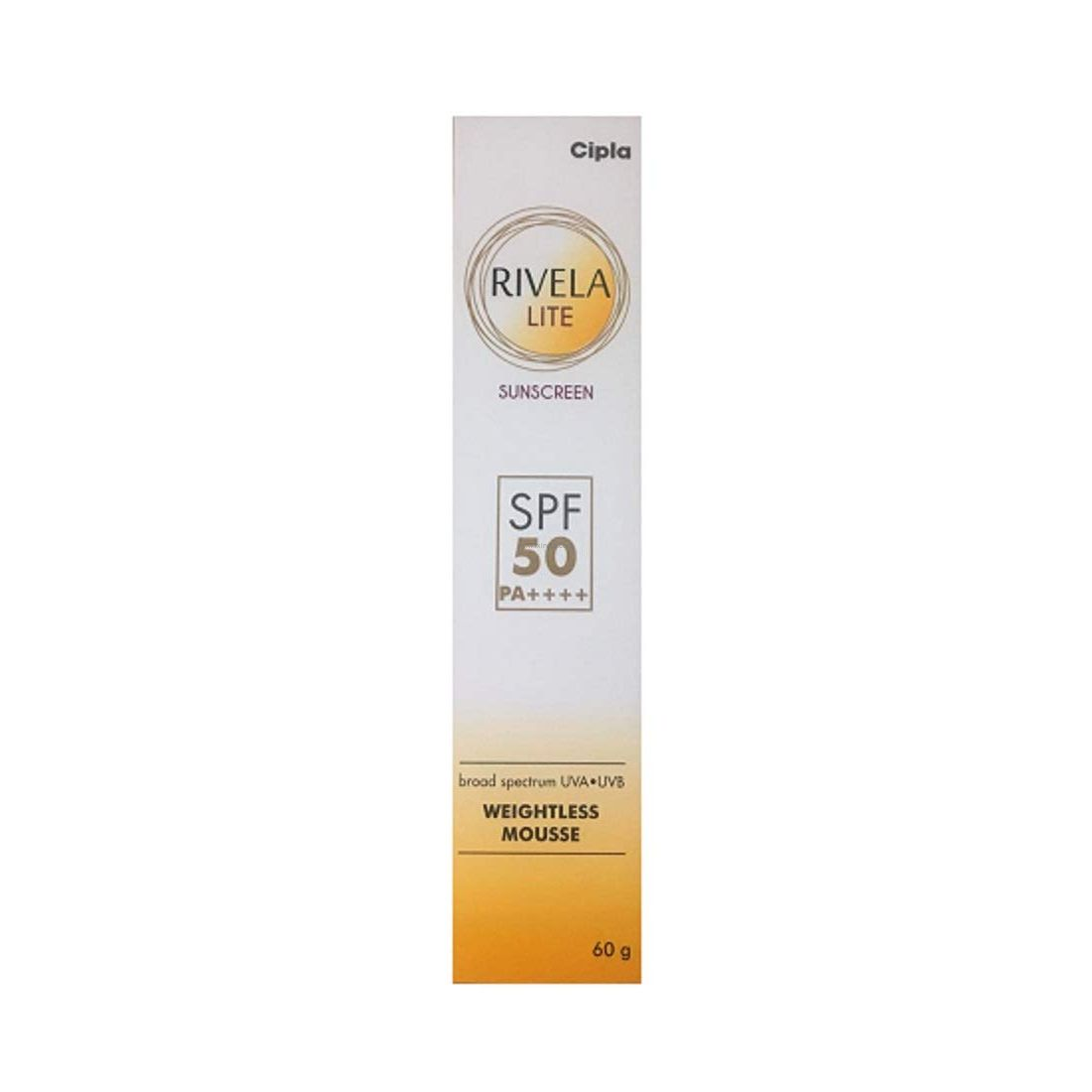 Cipla Rivela Lite Spf 50 Pa++++ Broad Spectrum