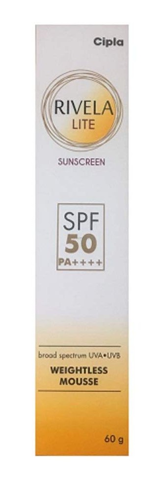 Cipla Rivela Lite Spf 50 Pa++++ Broad Spectrum