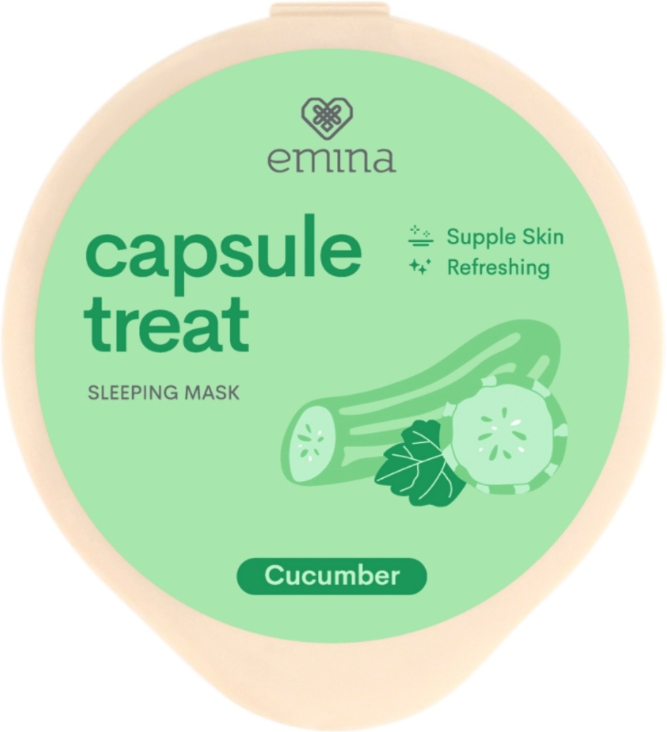 Emina Capsule Treat Sleeping Mask Cucumber