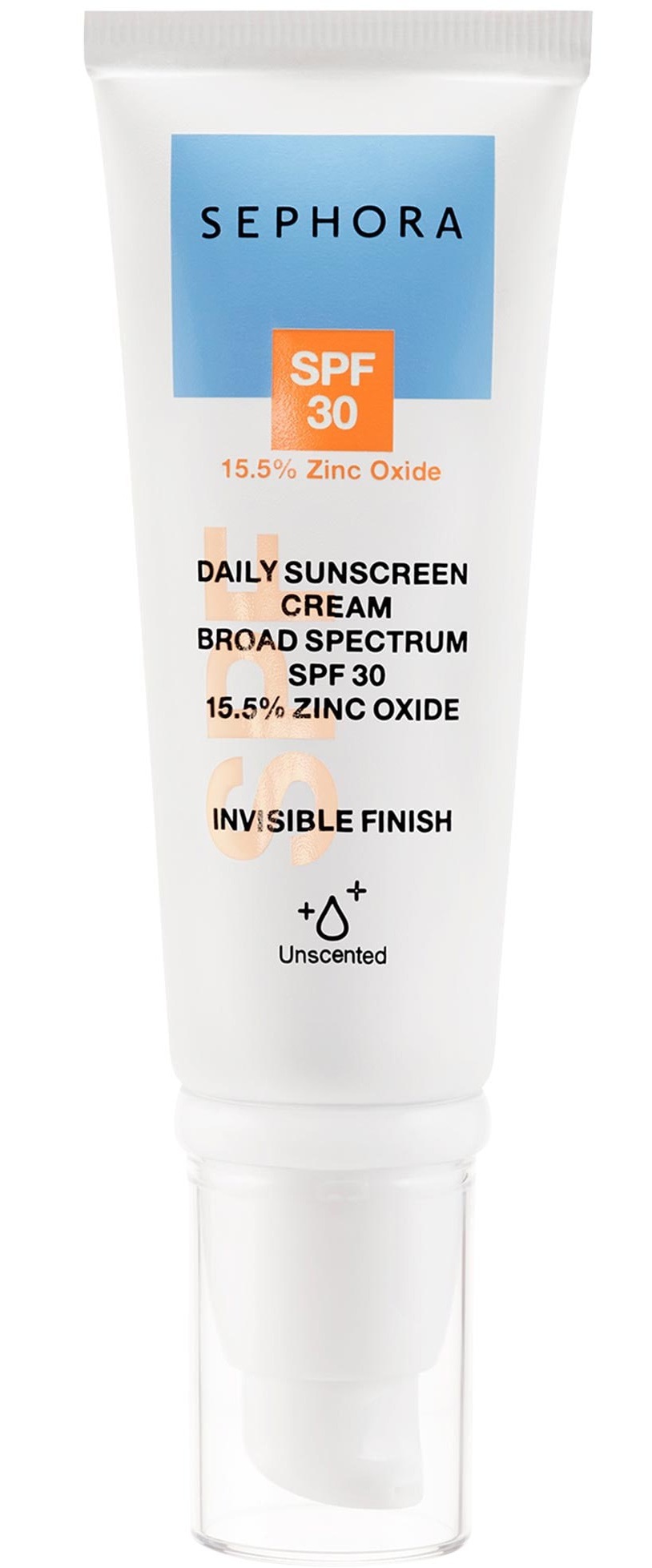 SEPHORA COLLECTION Invisible Finish Daily Mineral Sunscreen Cream SPF 30