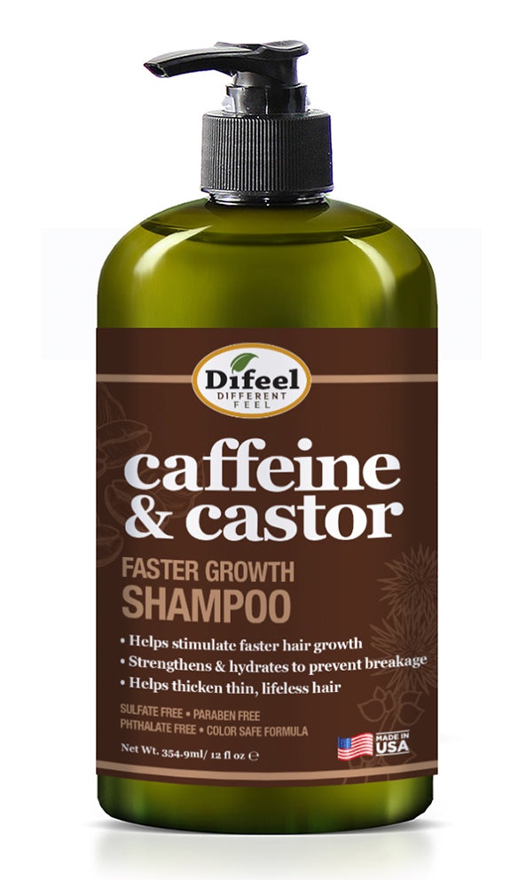 Difeel Caffeine & Castor Shampoo