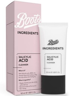 Boots Ingredients Salicylic Acid Cleanser