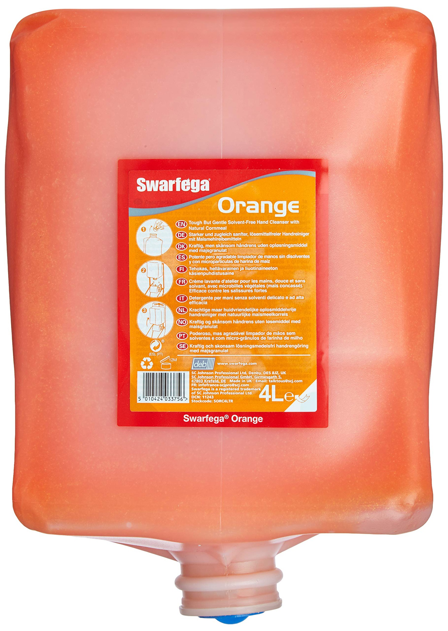 Swarfega Orange Soap
