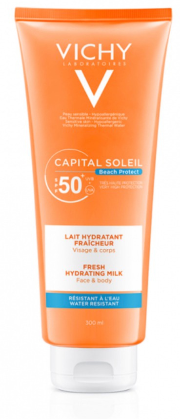 Vichy Capital Soleil Spf50 Lait Hydratant Fraicheur