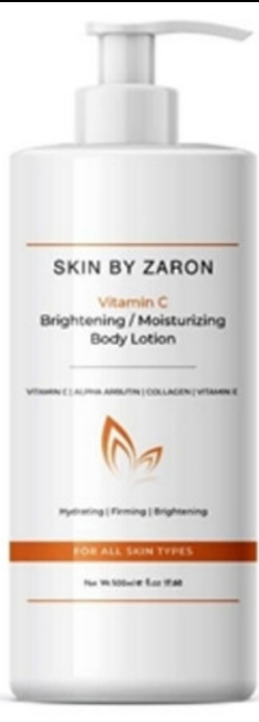 vitaminc body lotion Skin By Zaron