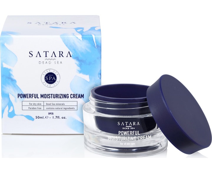 Satara Dead Sea Powerful Moisturizing Cream SPF 25