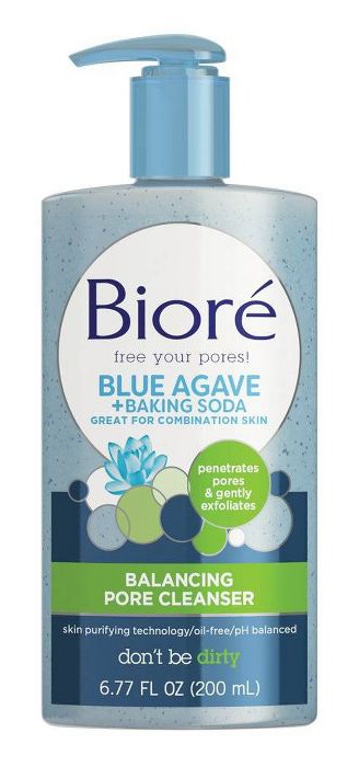 Biore Blue Agave + Baking Soda Balancing Pore Cleanser