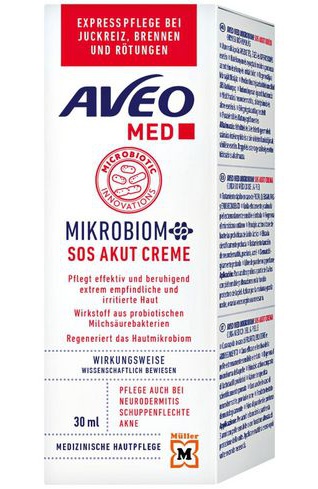 Aveo Med Mikrobiom SOS Akut Creme Medizinische Hautpflege