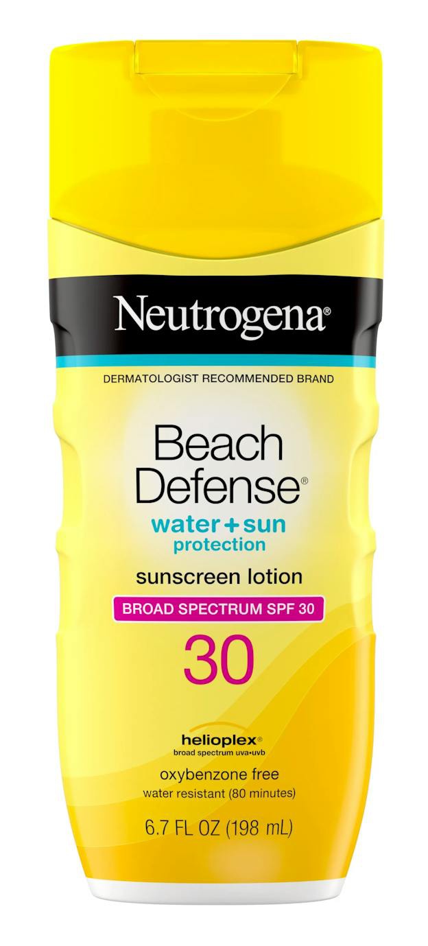 Neutrogena Beach Defense Water & Sun Sunscreen Lotion SPF 30